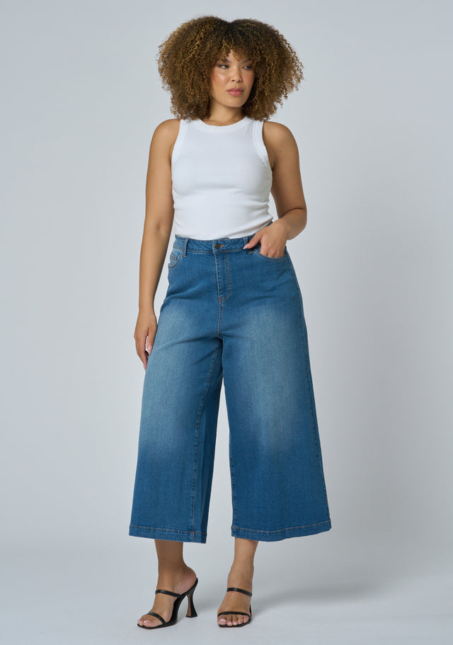 Leigh Denim Culotte