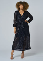 All I Want Sequin Maxi Dress