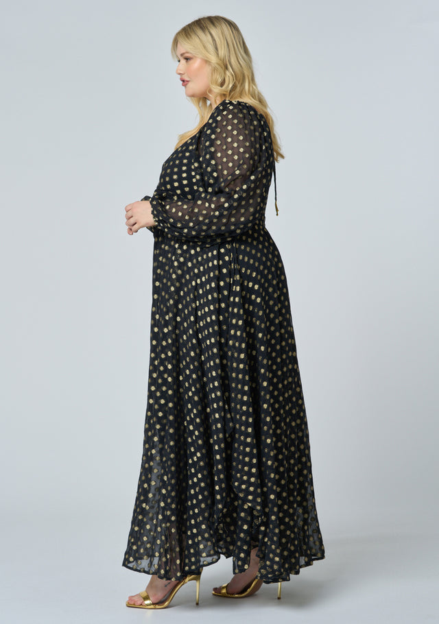 Mystic Moonlight Maxi Dress