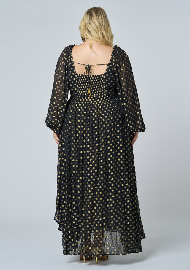 Mystic Moonlight Maxi Dress