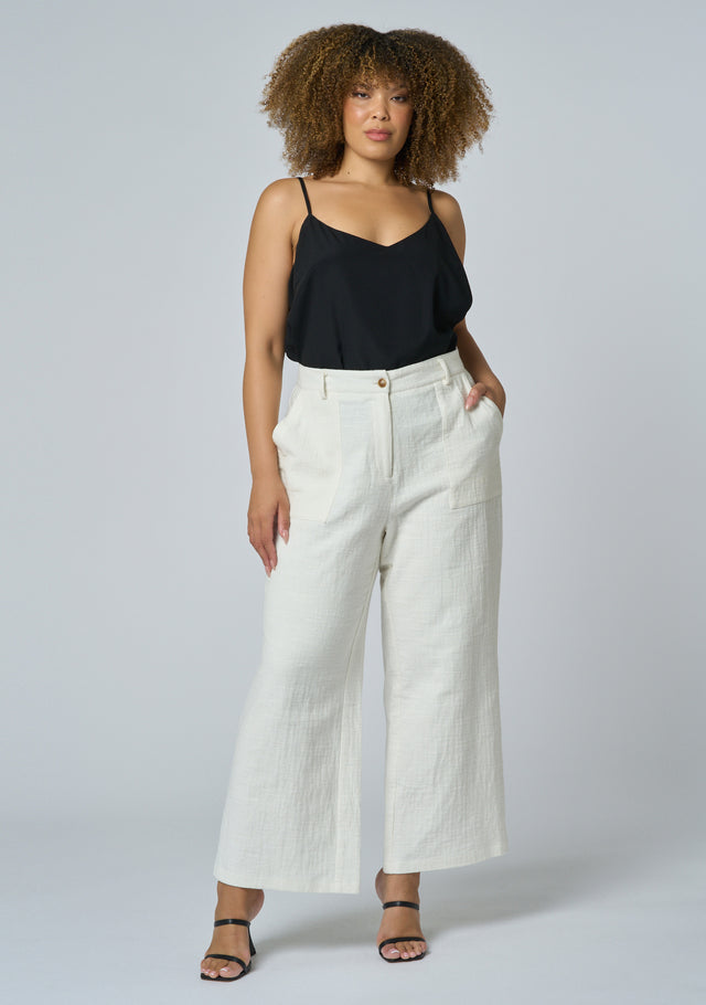 Lila Linen Wide Leg Pant