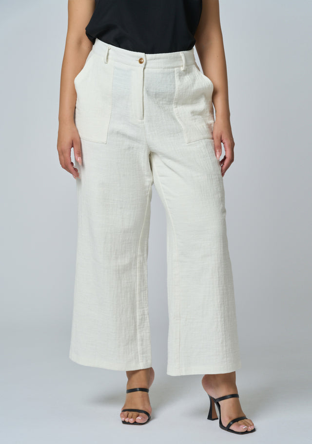 Lila Linen Wide Leg Pant