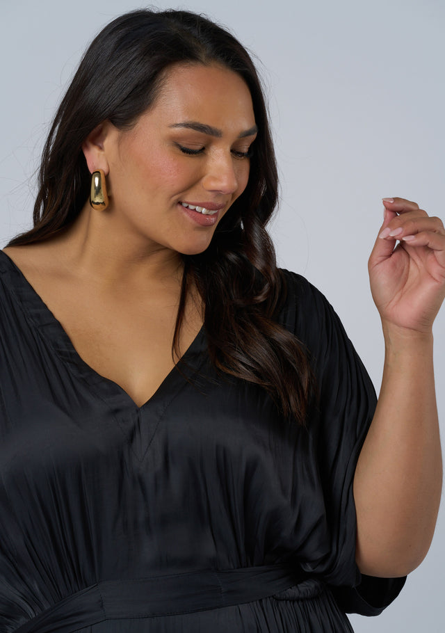 Aphrodite Satin Maxi Dress