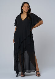 Forbidden Feline Maxi Dress