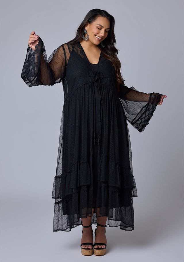 Harmonic Halo Maxi Dress