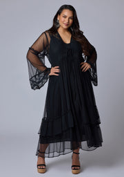 Harmonic Halo Maxi Dress
