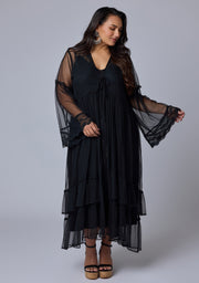 Harmonic Halo Maxi Dress