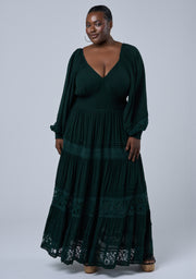Sunset Shadows Maxi Dress