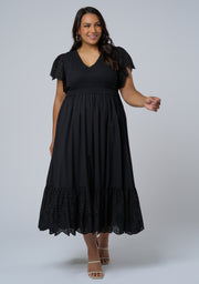 Anastasia Broderie Midi Dress