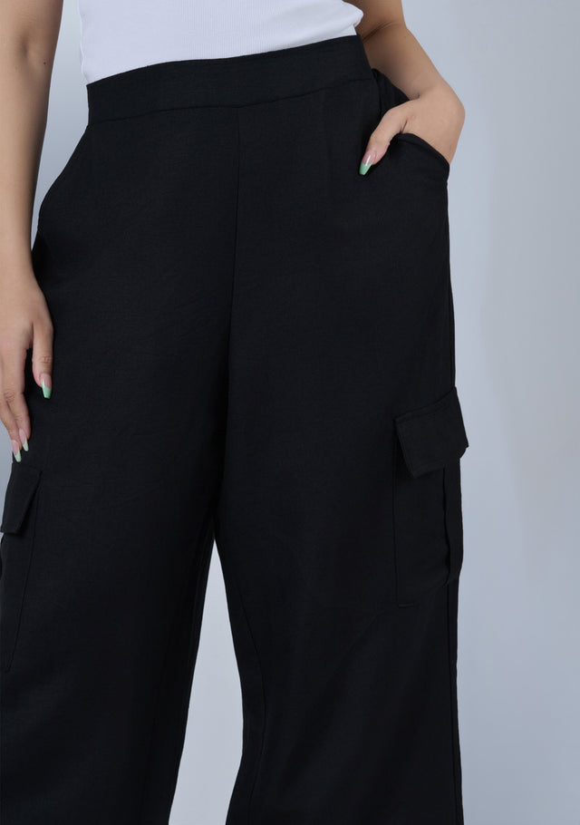 Hayley Cargo Linen Pant