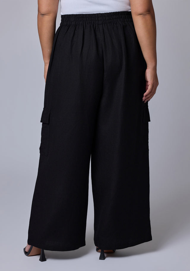 Hayley Cargo Linen Pant