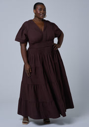 Abby Linen Maxi Dress
