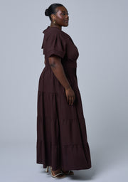 Abby Linen Maxi Dress