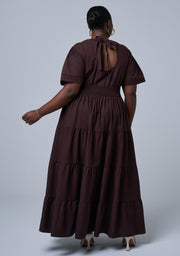 Abby Linen Maxi Dress