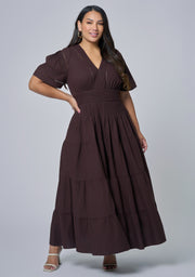 Abby Linen Maxi Dress