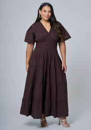 Abby Linen Maxi Dress