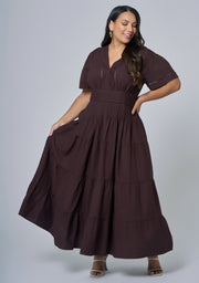 Abby Linen Maxi Dress