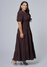 Abby Linen Maxi Dress