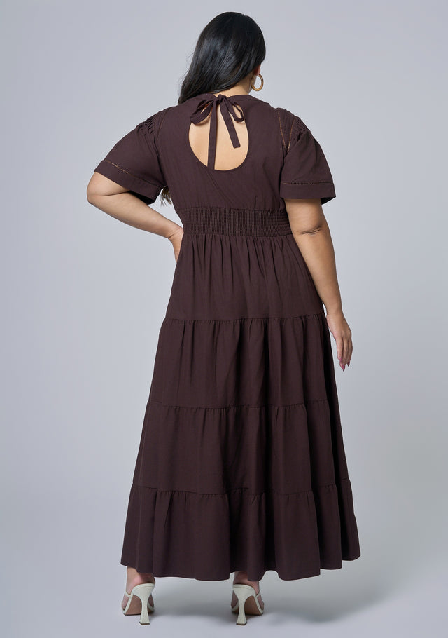 Abby Linen Maxi Dress
