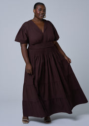 Abby Linen Maxi Dress