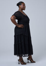 Highway Lace Midi Dress