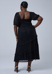 Highway Lace Midi Dress