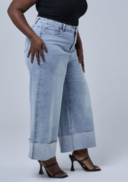 Burnt Halo Flare Jean