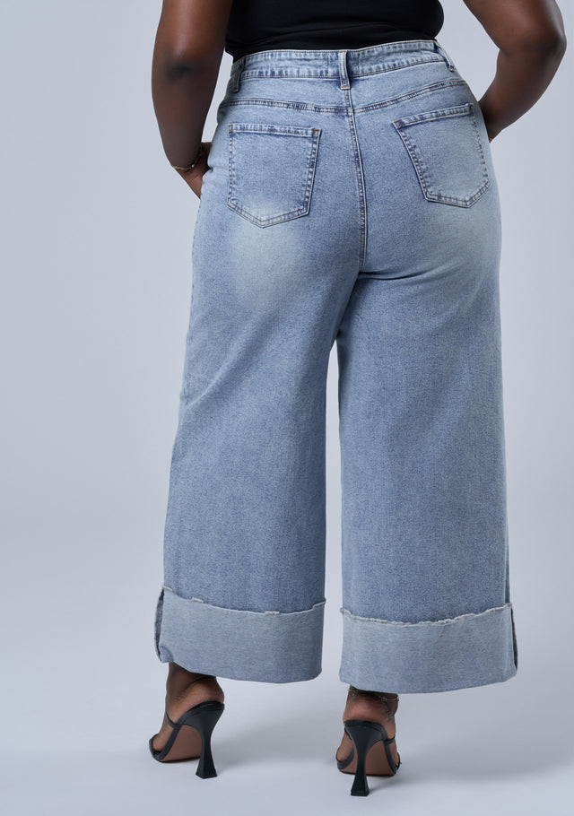 Burnt Halo Flare Jean
