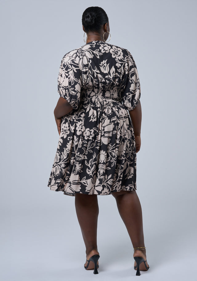 Sprung Mini Dress