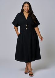 Blair Linen Midi Dress