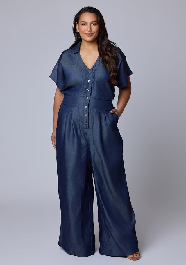 Eve Chambray Jumpsuit