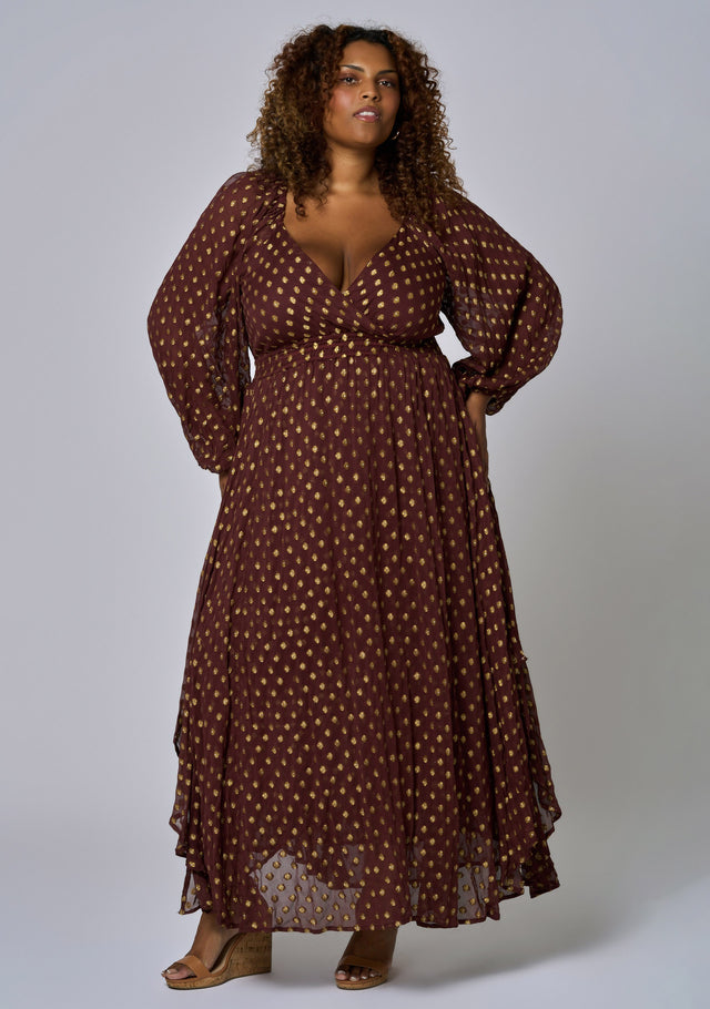 Buy Mystic Moonlight Maxi Dress by THE POETIC GYPSY online - Curve Project