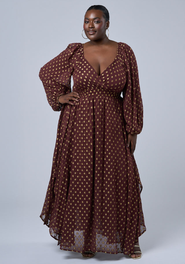Mystic Moonlight Maxi Dress