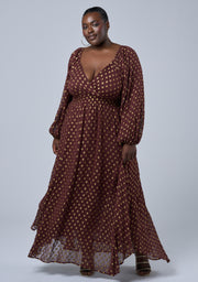 Mystic Moonlight Maxi Dress