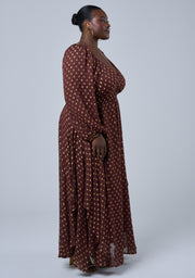 Mystic Moonlight Maxi Dress