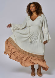 Radiant Goddess Maxi Dress