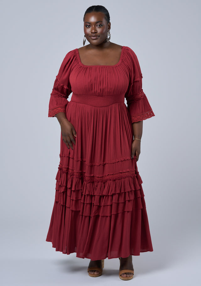 Grecian Goddess Maxi Dress
