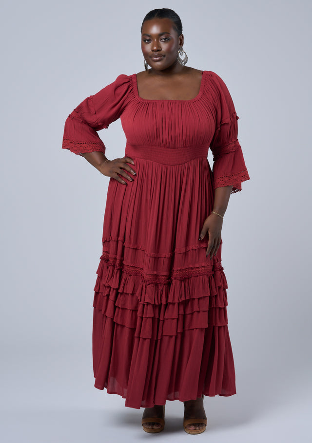 Grecian Goddess Maxi Dress