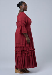 Grecian Goddess Maxi Dress