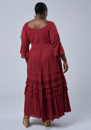 Grecian Goddess Maxi Dress
