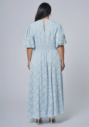 Sophia Broderie Maxi Dress