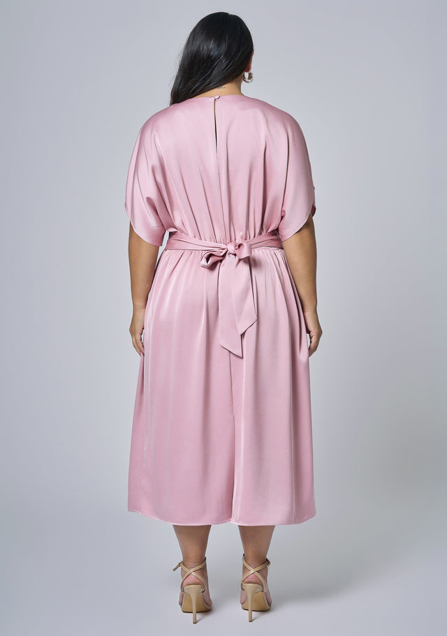 Lust Unleashed Satin Midi Dress