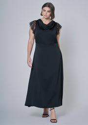 Allure Satin Maxi Dress