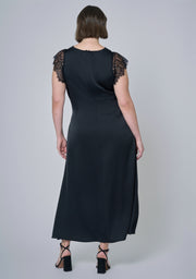 Allure Satin Maxi Dress