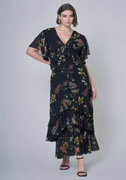 Lavinia Frill Maxi Dress