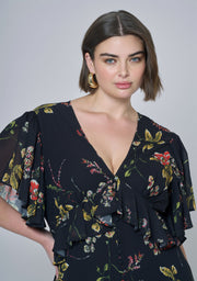 Lavinia Frill Maxi Dress