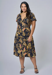 Night Riot Midi Dress