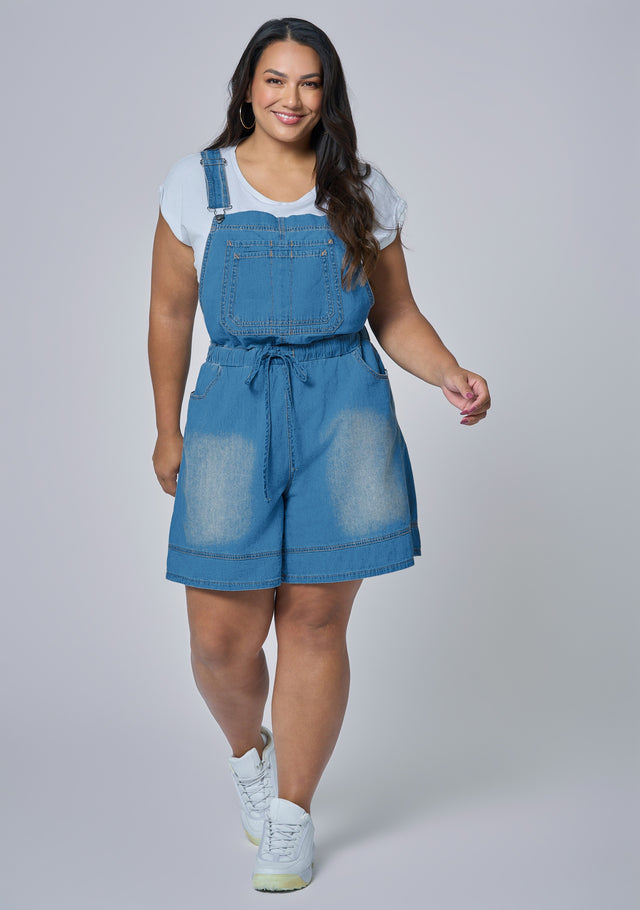Peyton Chambray Romper