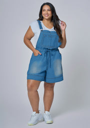 Peyton Chambray Romper