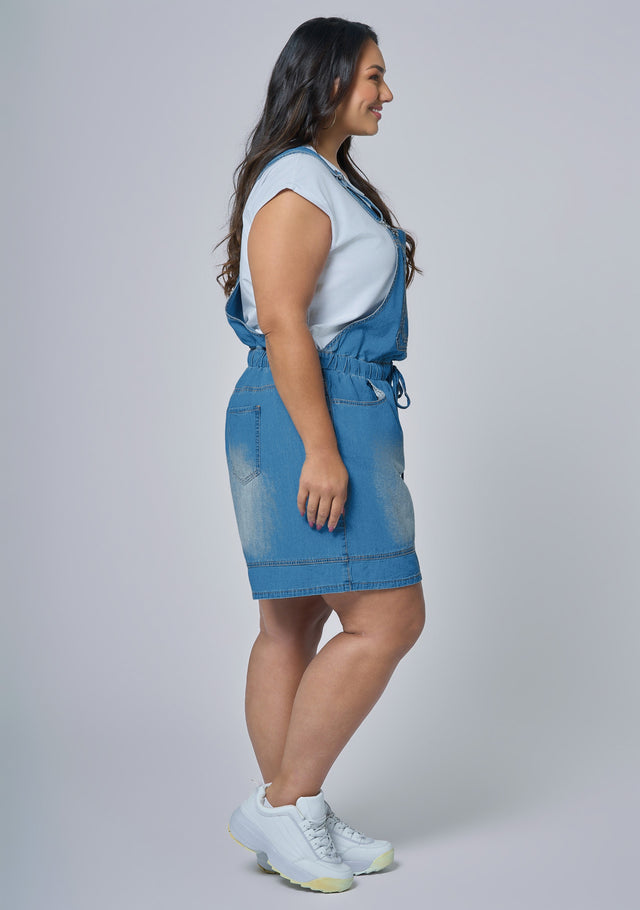 Peyton Chambray Romper